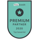 ImmoScout Logo Premium Partner von finanzpartner24
