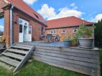 Modernisierter Klassiker! Rotklinkercharme mit neuem Innenleben und Gewerbe! - Terrasse