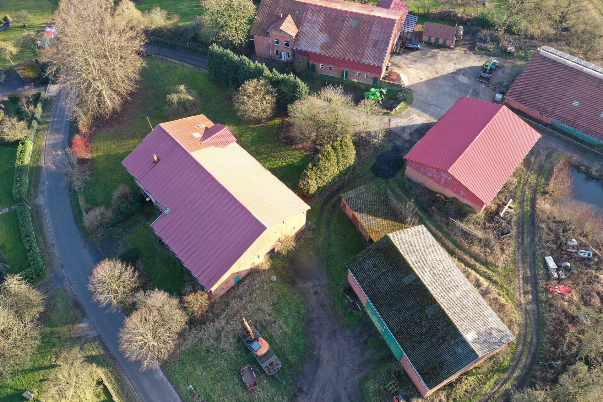 Ehemalige Hofstelle für versierte Profis mit Visionen! Haupthaus mit Tenne und Scheune in Böbs!, 23623 Ahrensbök / Böbs, Resthof