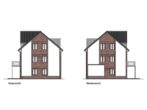Zukunftssicher wohnen! 3 Projektierte 2-Zimmer-Wohnungen – ideal für Eigennutzer oder Kapitalanleger - Ost- und Westansicht
