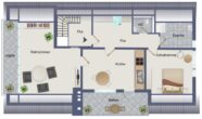 Zwei Zimmer zum Wohlfühlen! Traumhafte Dachwohnung in Seenähe! - Grundriss